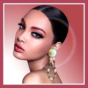 Vintage MIRIAM HASKELL Updated Pearl Earrings